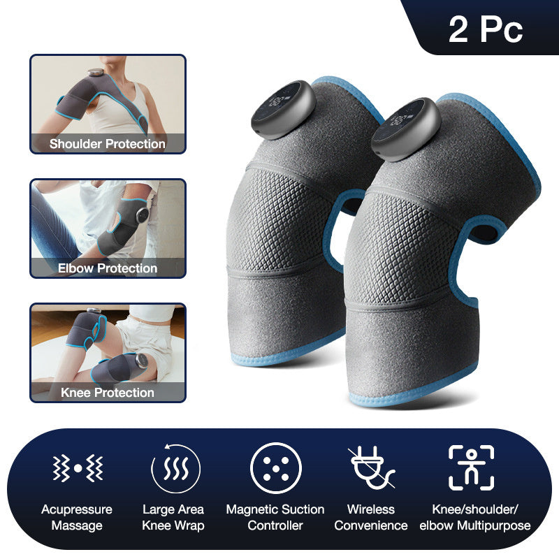Heating Knee Electric Shoulder Vibrating Massage Pad For Leg Arthritis E Joint Pain Relief