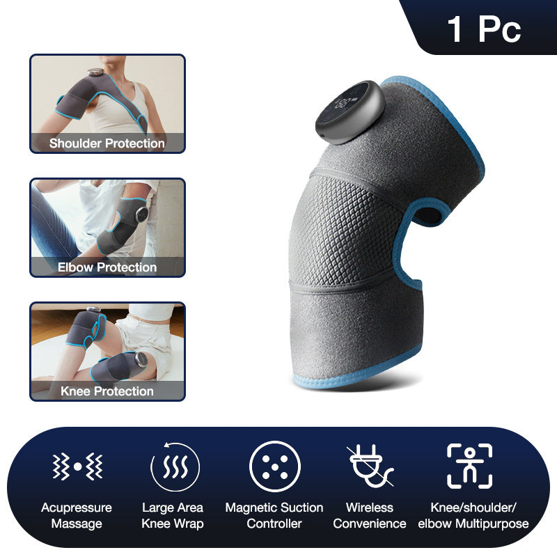 Heating Knee Electric Shoulder Vibrating Massage Pad For Leg Arthritis E Joint Pain Relief