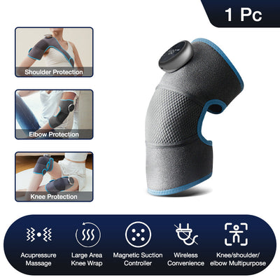 Heating Knee Electric Shoulder Vibrating Massage Pad For Leg Arthritis E Joint Pain Relief